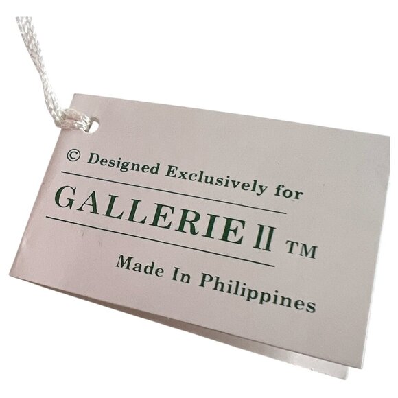 Frog Santa Claus Christmas Ornament Gallerie II Green Red Dangling Legs Novelty - Picture 6 of 8